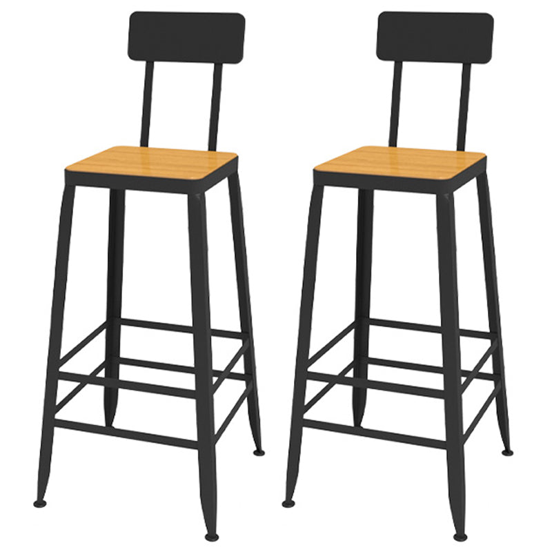 Industrial 1/2/6/11 Pieces Solid Wood Bar Table Set Rectangular Counter Set for Home Use