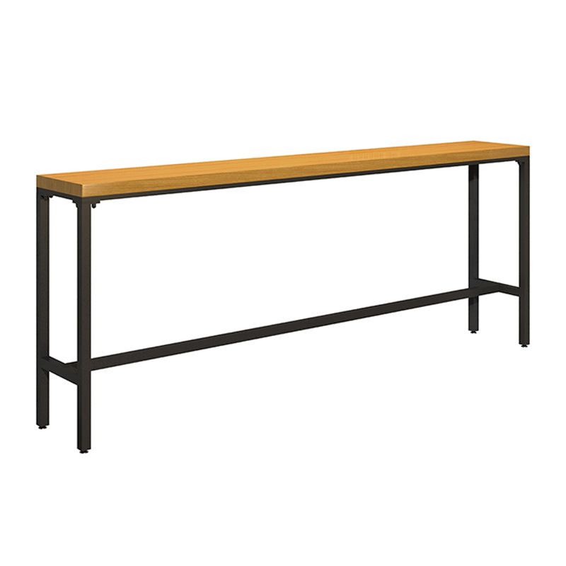 Industrial 1/2/6/11 Pieces Solid Wood Bar Table Set Rectangular Counter Set for Home Use