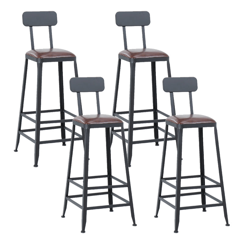 Industrial 1/3/4/5 Pieces Bar Table Set Square Pine Wood Counter Table for Cafe