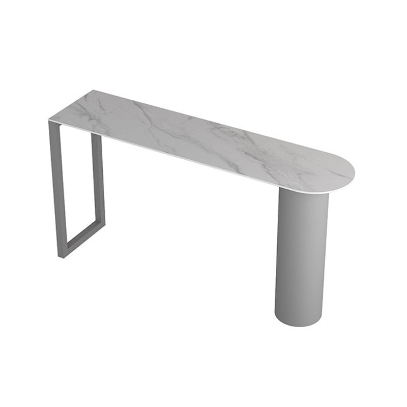 Modern 1/2/5 Pieces Sintered Stone Pub Table Set Metal Table Counter Table