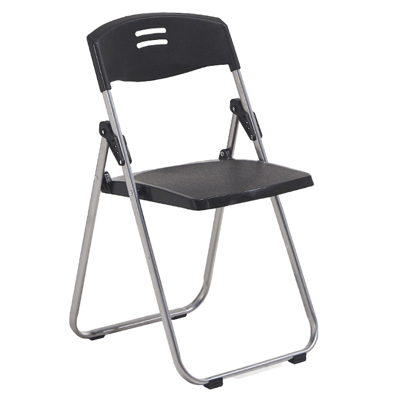 Armless Upholstered Office Chair Modern No Wheels Office Chair