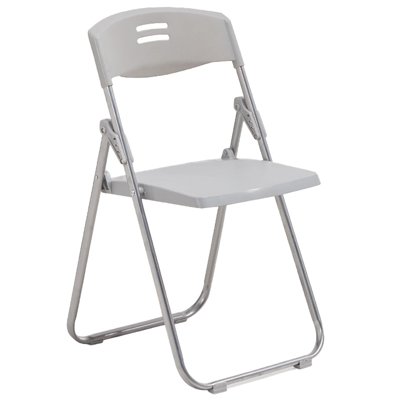 Armless Upholstered Office Chair Modern No Wheels Office Chair