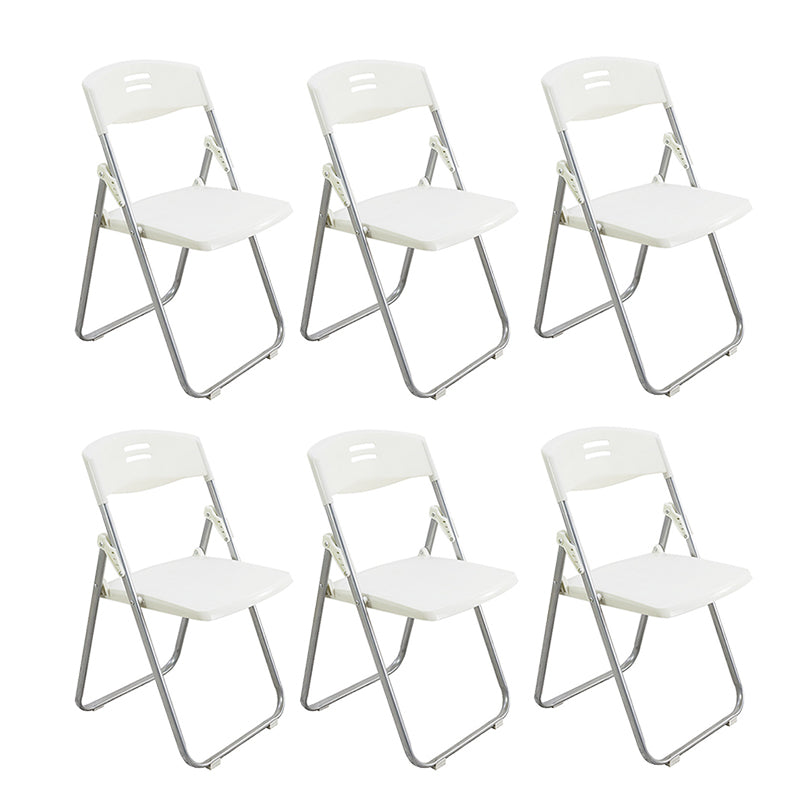 Armless Upholstered Office Chair Modern No Wheels Office Chair