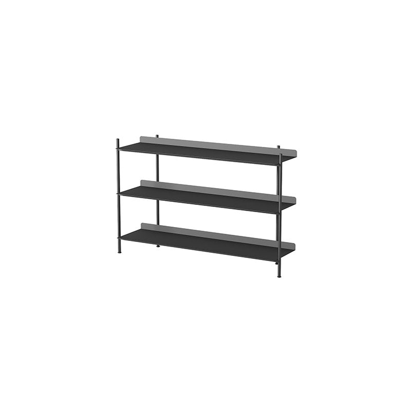 Etagere Shelf Bookcase Contemporary Metal Book Shelf for Study Room