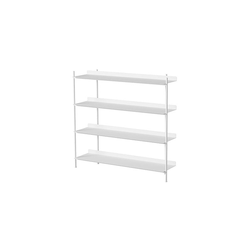 Etagere Shelf Bookcase Contemporary Metal Book Shelf for Study Room