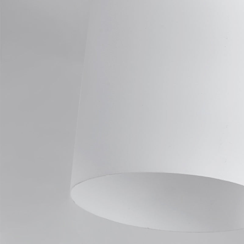 Contemporary Pendant Lights Cylinder Hanging Lights White Glass 2 Light for Kitchen Island