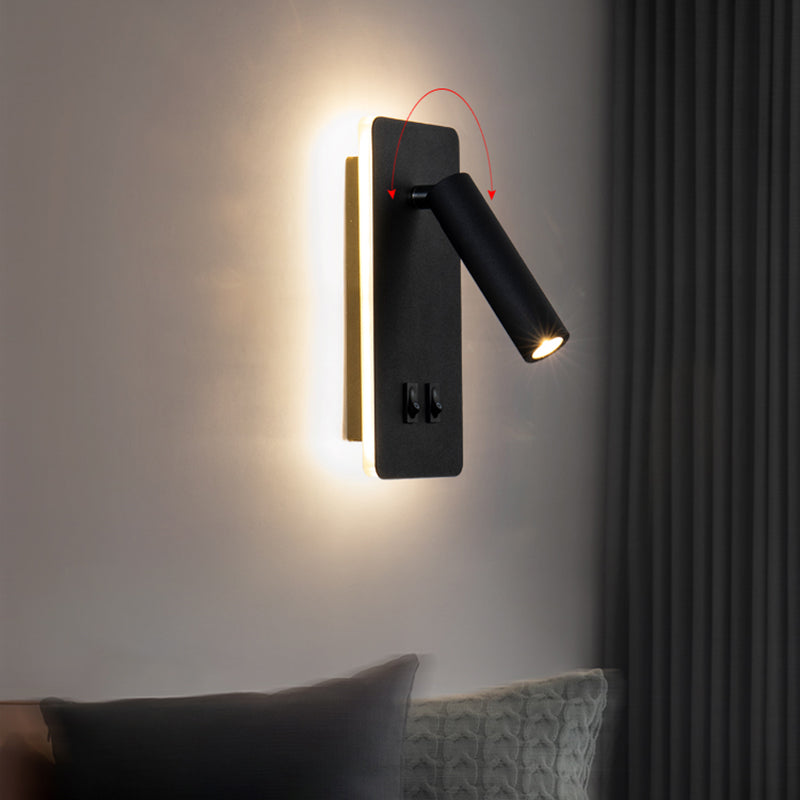 Minimalism Sconce Light Fixture Modern Led Wall Light Fixture for Bedside
