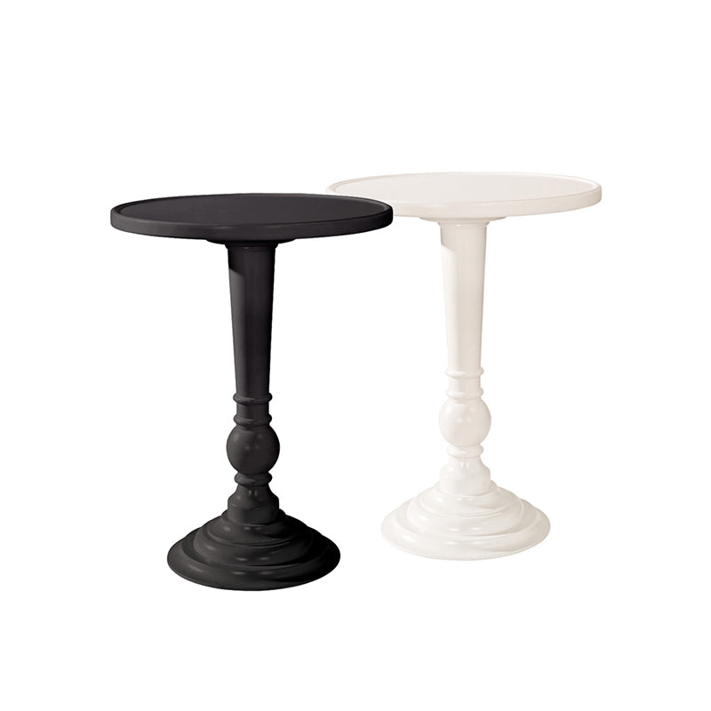Nordic Corner Table Wood Pedestal Side Table for Living Room