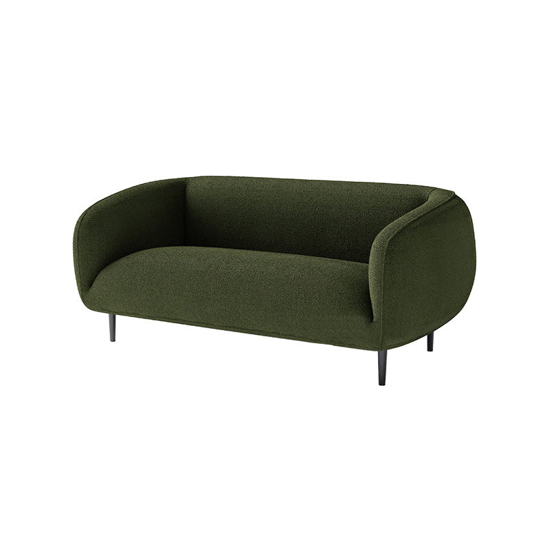 Wool Tuxedo Arm Sofa 31.49" Wide Modern Sofa for Living Room