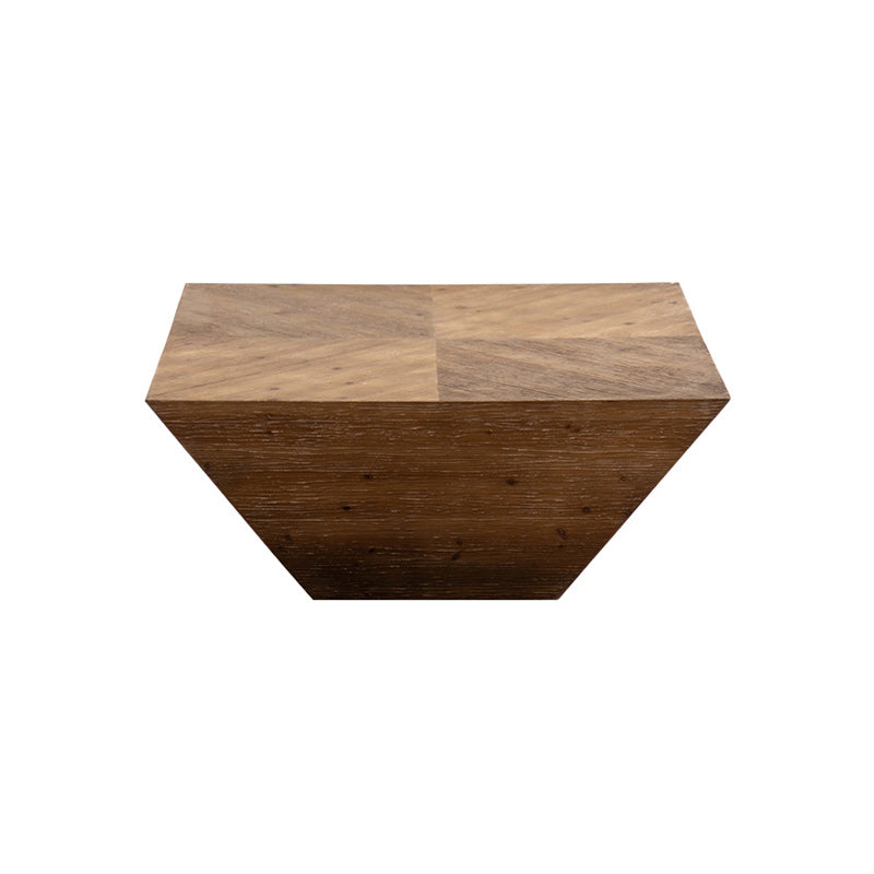 Scandinavian Square Coffee Table Wooden Cocktail Table for Living Room