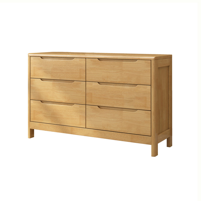 29.5"/37" Tall Solid Wood Chest, Rectangle Accent Chest with Drawers