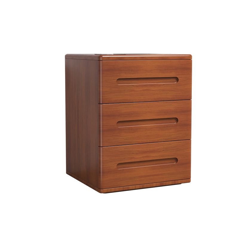 Contemporary 22.83'"Tall Wooden Chest, Rectangle 3- Drawer Accent Chest