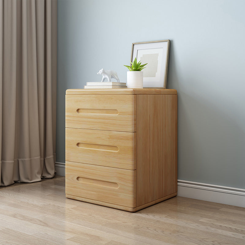 Contemporary 22.83'"Tall Wooden Chest, Rectangle 3- Drawer Accent Chest