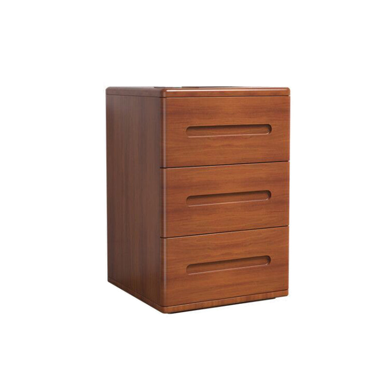 Contemporary 22.83'"Tall Wooden Chest, Rectangle 3- Drawer Accent Chest