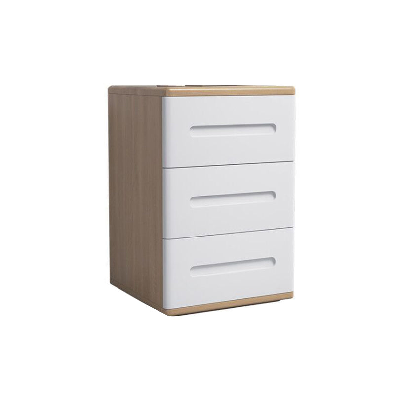 Contemporary 22.83'"Tall Wooden Chest, Rectangle 3- Drawer Accent Chest