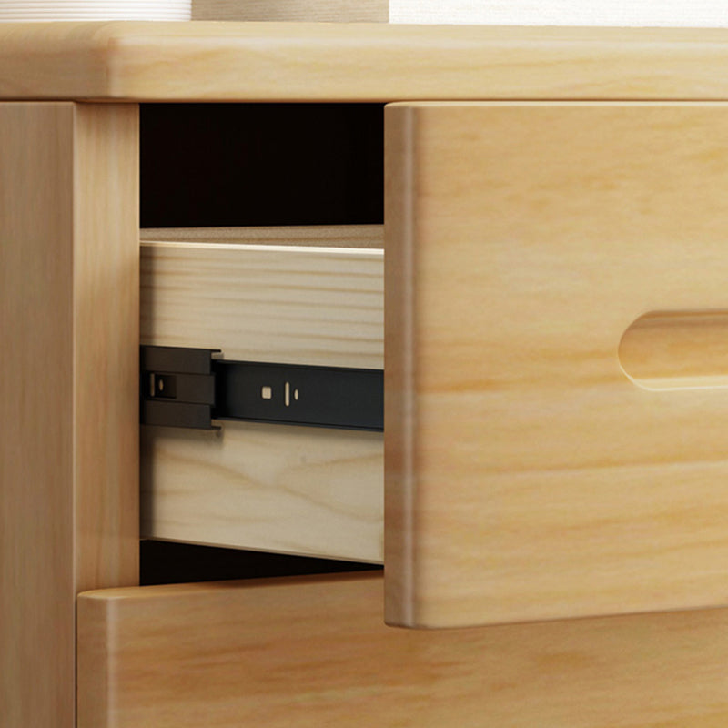 Contemporary 22.83'"Tall Wooden Chest, Rectangle 3- Drawer Accent Chest