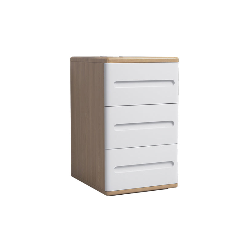 Contemporary 22.83'"Tall Wooden Chest, Rectangle 3- Drawer Accent Chest