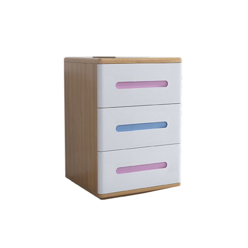 Contemporary 22.83'"Tall Wooden Chest, Rectangle 3- Drawer Accent Chest