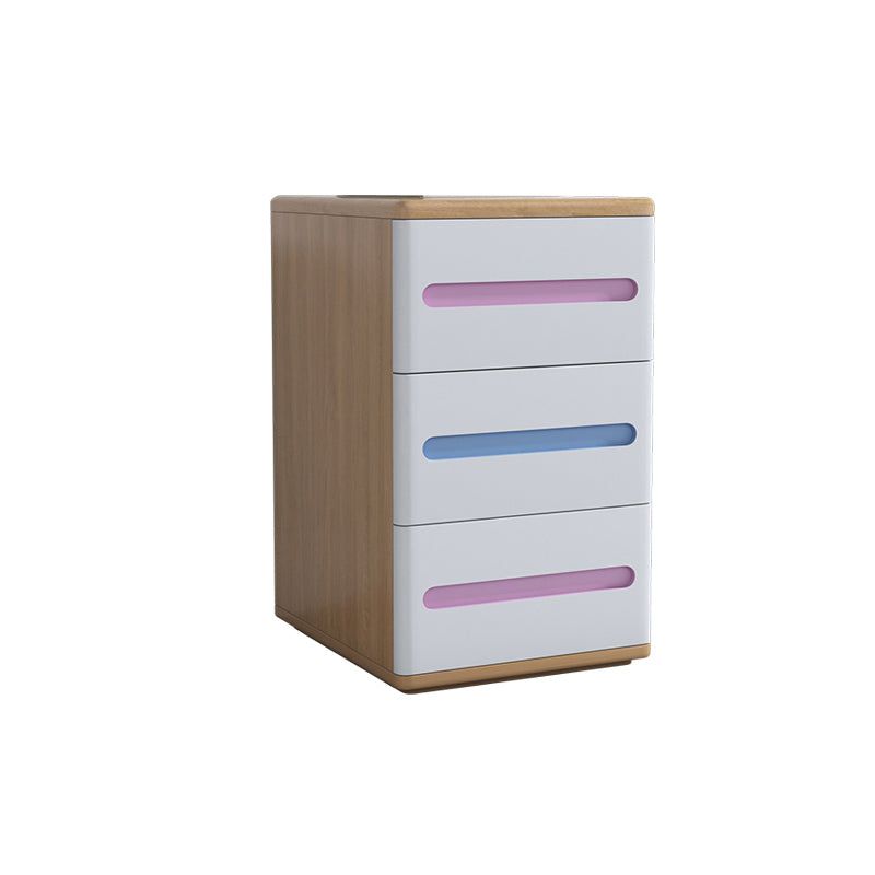 Contemporary 22.83'"Tall Wooden Chest, Rectangle 3- Drawer Accent Chest