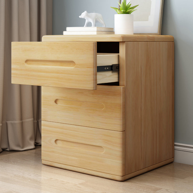 Contemporary 22.83'"Tall Wooden Chest, Rectangle 3- Drawer Accent Chest