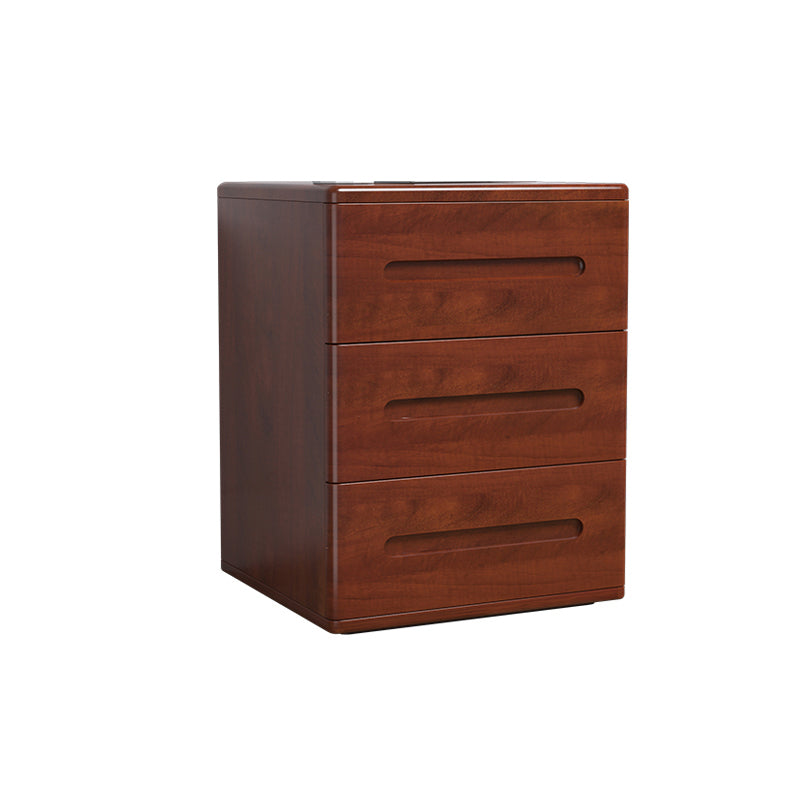 Contemporary 22.83'"Tall Wooden Chest, Rectangle 3- Drawer Accent Chest