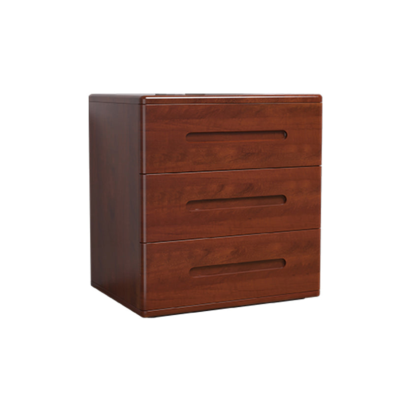 Contemporary 22.83'"Tall Wooden Chest, Rectangle 3- Drawer Accent Chest