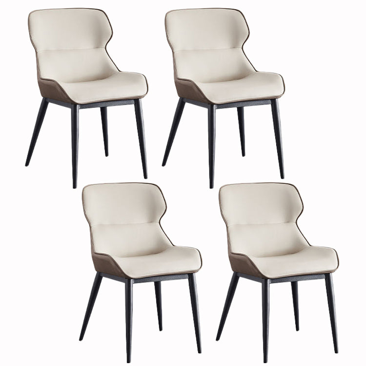 Industrial Dining Accent Chair Upholstered Dining Side Chair