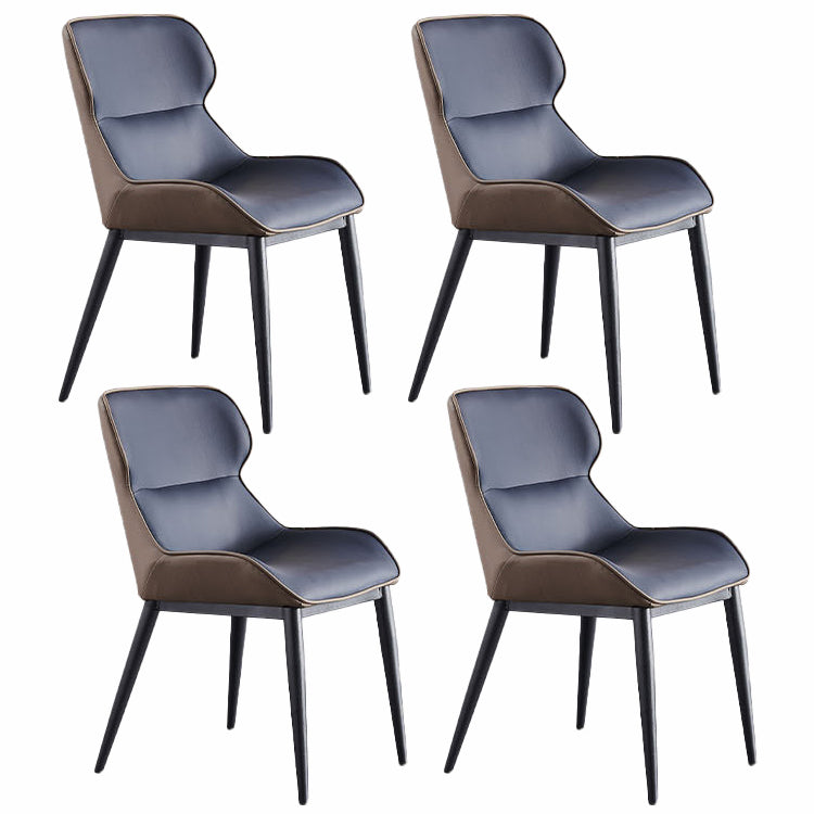 Industrial Dining Accent Chair Upholstered Dining Side Chair