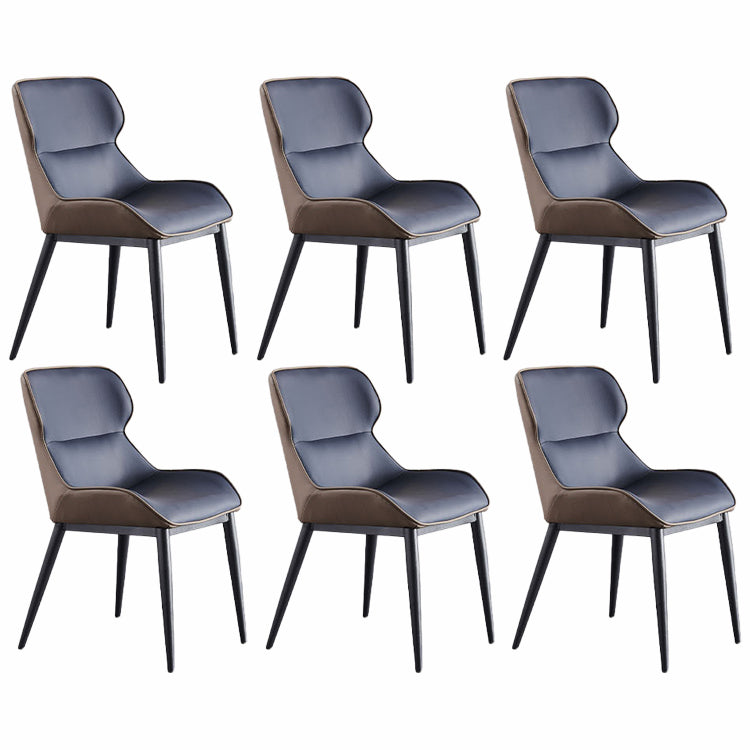 Industrial Dining Accent Chair Upholstered Dining Side Chair