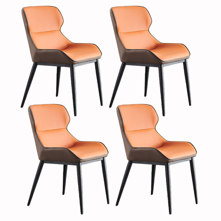 Industrial Dining Accent Chair Upholstered Dining Side Chair