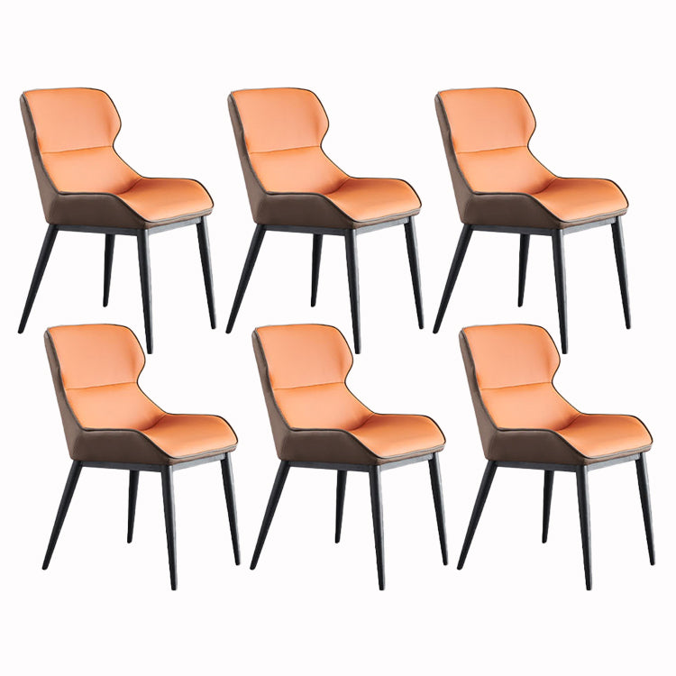 Industrial Dining Accent Chair Upholstered Dining Side Chair