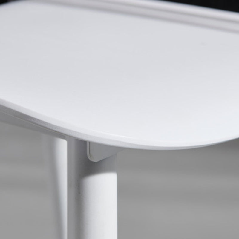 Scandinavian Plastic Dining Chairs Armless Low Back Dining Side Chair