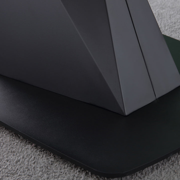 White Stone Top Dinette Set 1/4/5 Pieces Modern Indoor Dining Table Set