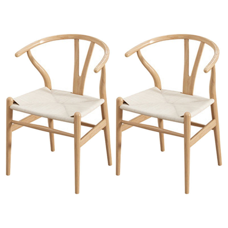 Modern Dining Set 1/2/5/7 Pcs Rectangle Solid Wood Dining Table and Chairs