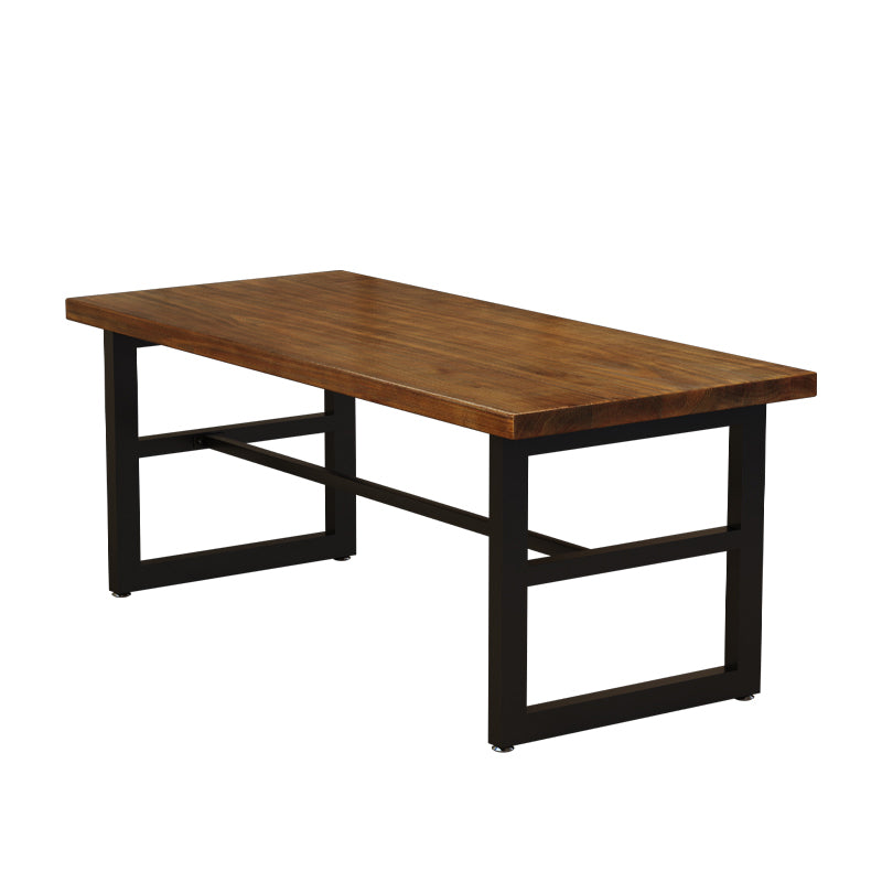 Industrial  1/5 Pieces Dining Set Rectangle Pine Wood Dining Table for Dining Room