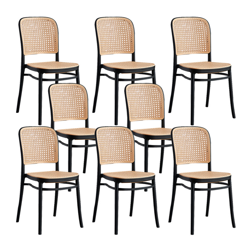 Scandinavian Plastic Counter Stool Plastic Furniture in Matte Finish for Indoor