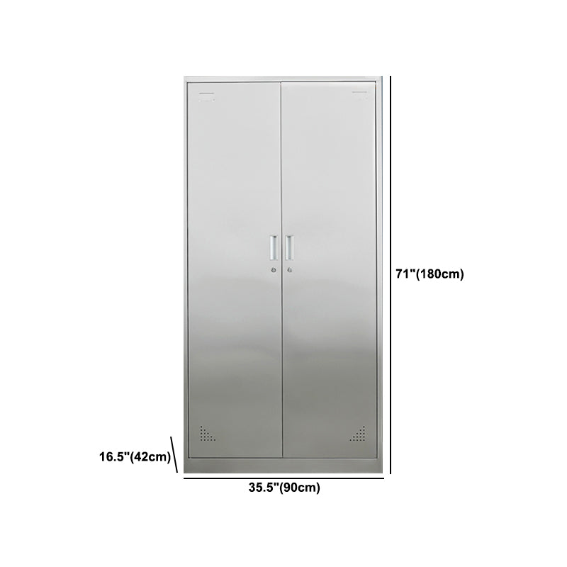 Metal Industrial Cabinet for Bathroom Steel Storage Cabinet with Hinged Door
