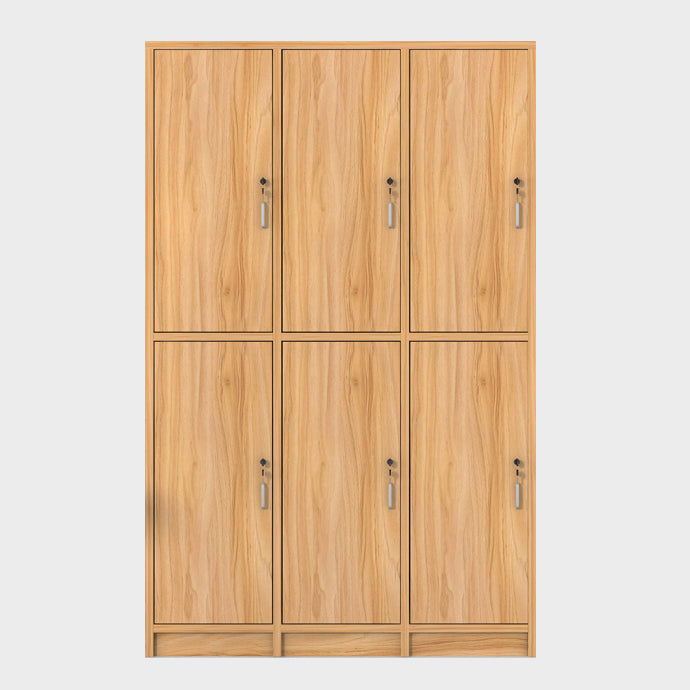 Light Wood Finish Contemporary Storage Cabinet Engineered Wood Indoor Cabinet