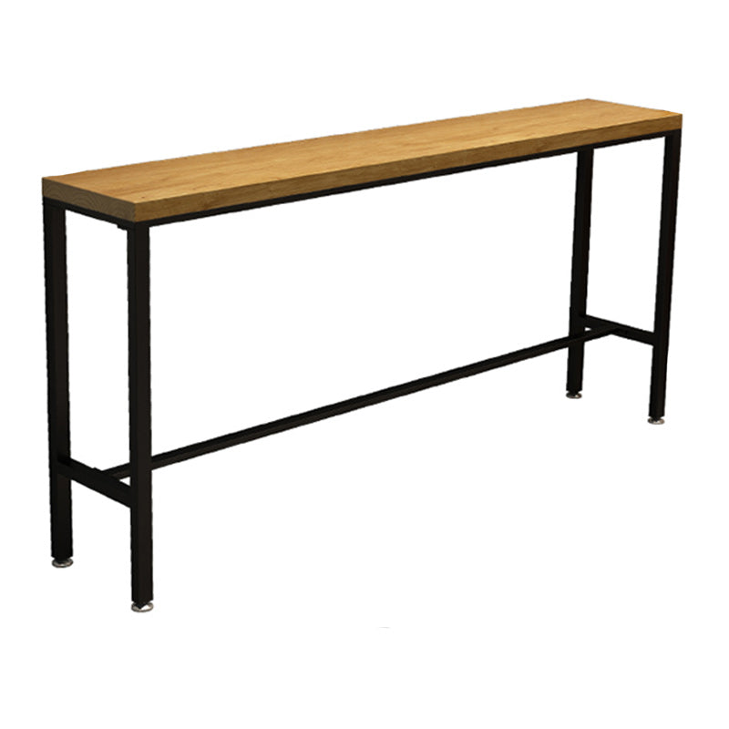 Industrial Style Bar Table Set 1/2/6/11 Pieces Rectangle Bar Table with High Stools