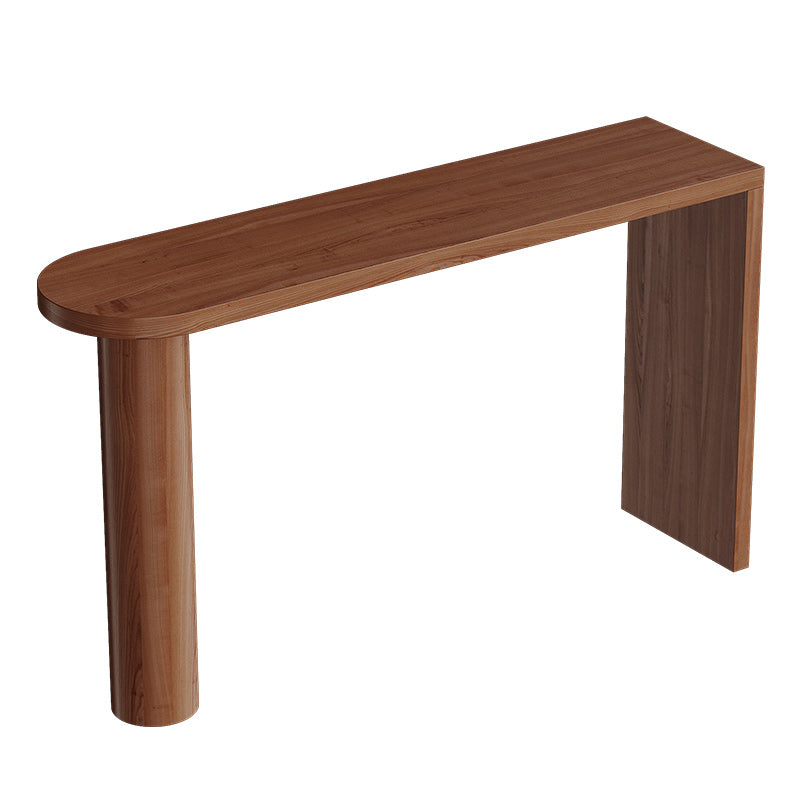 Modern 1/3/5 Pieces Bar Table Set Rubber Wood Counter Table for Living Room
