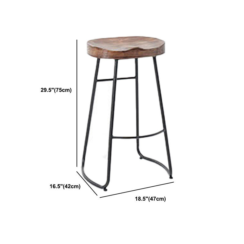 1/4 Pieces Luxurious Rectangular Pub Table Set Solid Wood Counter Table with Stools