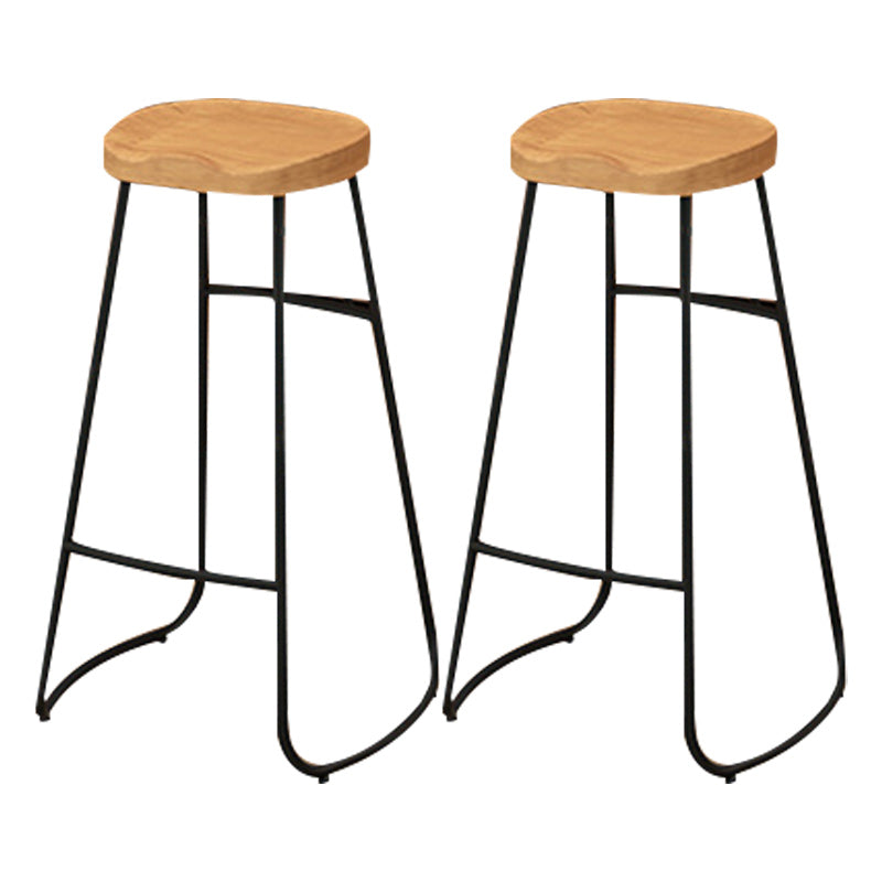 Indoor Modern Rectangle Counter Set 1/2/3 Pieces Solid Wood Table and Stool Set