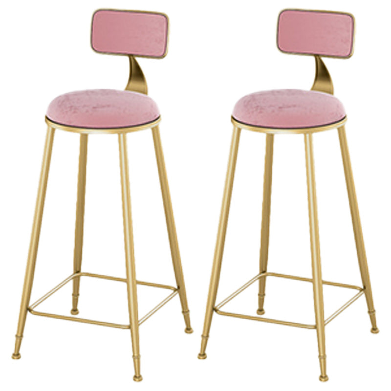 Glam Style 1/2/3 Pieces Faux Marble Bar Table Set Fixed Table Counter Set