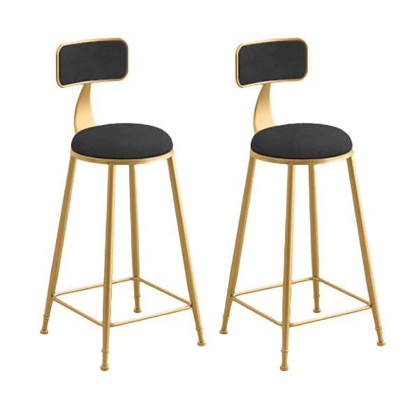 Glam Style 1/2/5 Pieces Faux Marble Bar Table Set Fixed Table Counter Set for Home Use