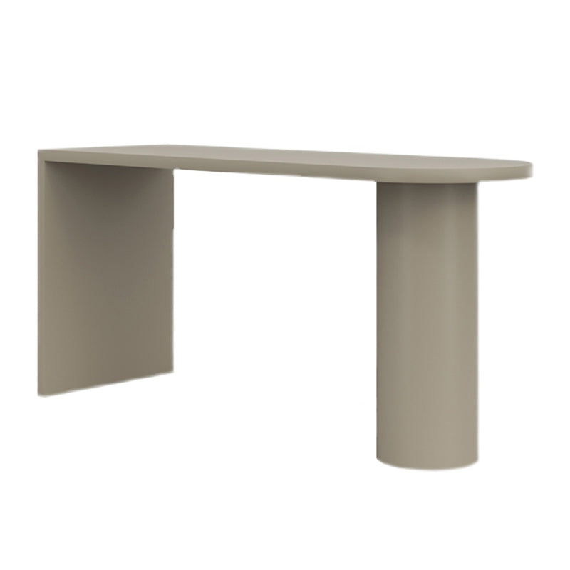 Solid Wood Bar Wine Table Modern Living Room Double Pedestal Bar Stool Table