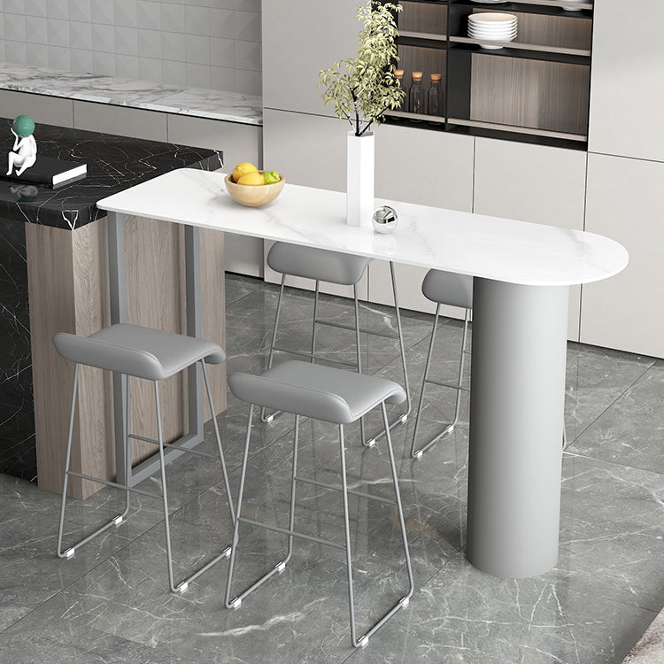 Contemporary Bar Counter Table Stone Bar Counter Table for Home