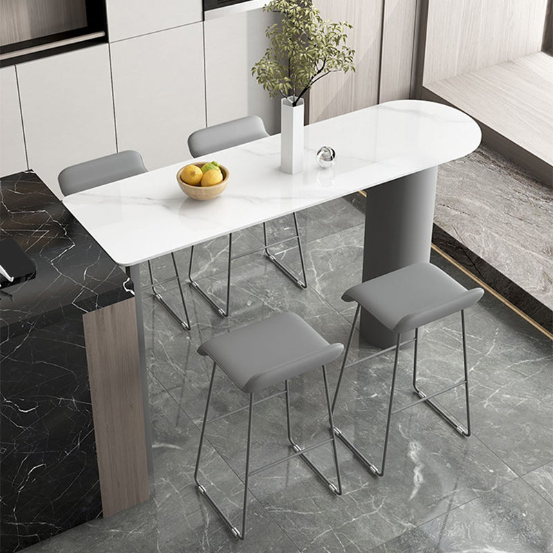 Contemporary Bar Counter Table Stone Bar Counter Table for Home