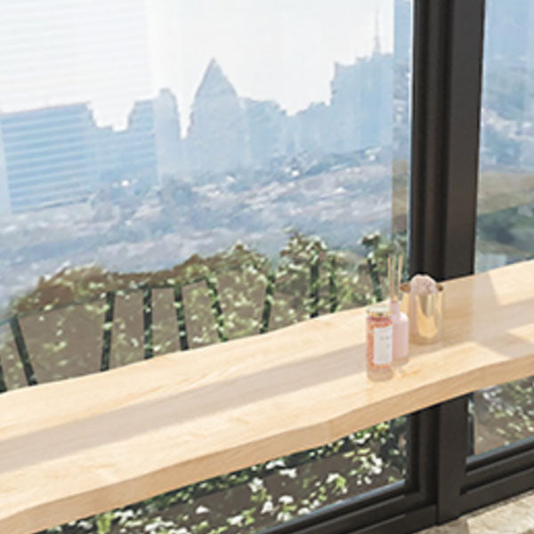 Modern Bar Set 1/2/5 Pieces Rectangle Trestle Wood and Metal Table and Stool Set