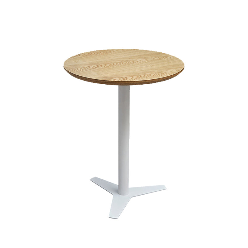 Modern Coffee Shop Dining Table Set  1/4/5 Pieces Solid Wood Dinette Set in Natural