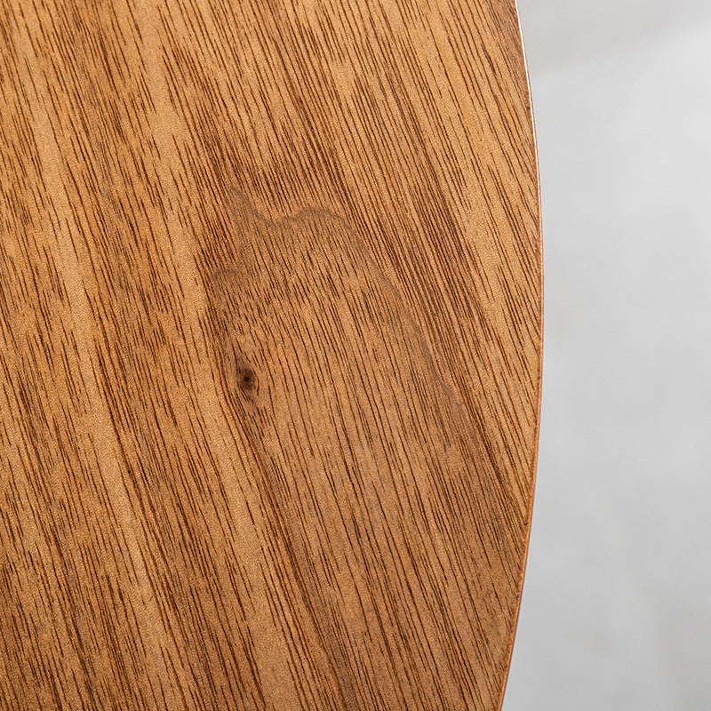 41.3"H Industrial Pedestal Pub Table Round Bistro Bar Solid Wood Table